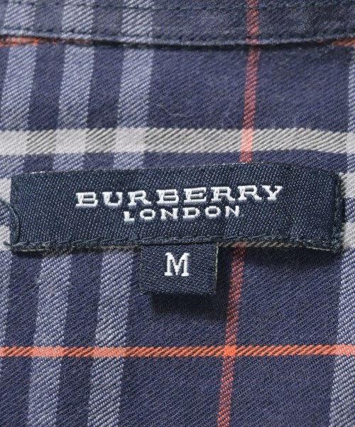 BURBERRY（バーバリー）カジュアルシャツ 紺 サイズ:M メンズ/2200711088016