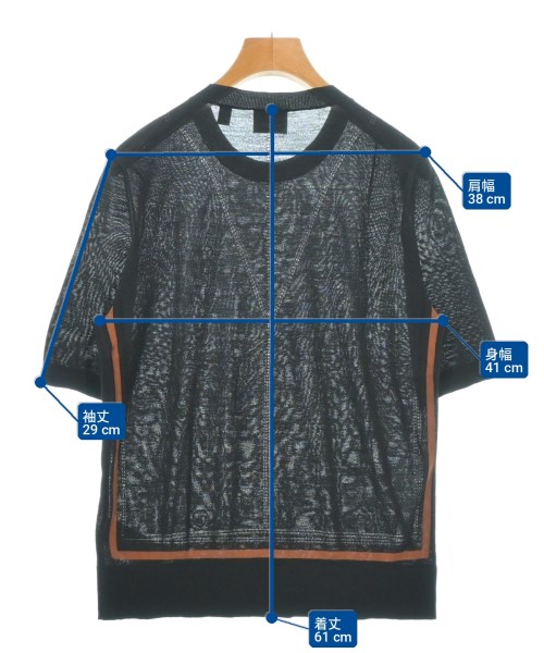 BURBERRY（バーバリー）ニット・セーター 黒 サイズ:S レディース/2200714919010