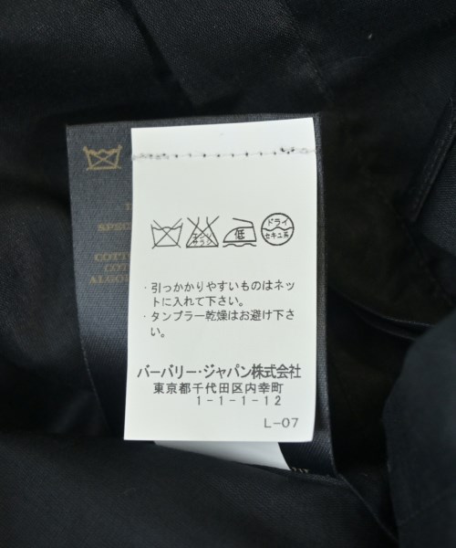 BURBERRY（バーバリー）カジュアルシャツ 黒 サイズ:38(S位) メンズ/2200711853034