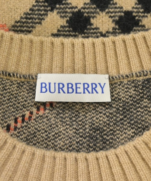 BURBERRY（バーバリー）ニット・セーター ベージュ サイズ:M メンズ/2200716858010