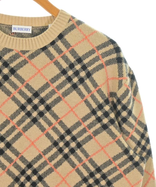 BURBERRY（バーバリー）ニット・セーター ベージュ サイズ:M メンズ/2200716858010