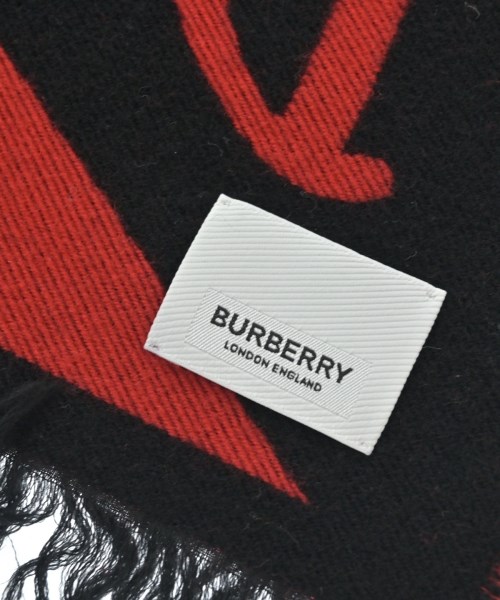 BURBERRY（バーバリー）マフラー 黒 サイズ:- メンズ/2200712838344
