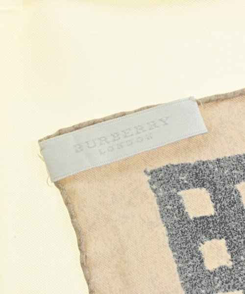 BURBERRY（バーバリー）バンダナ・スカーフ ベージュ サイズ:- レディース/2200714407128
