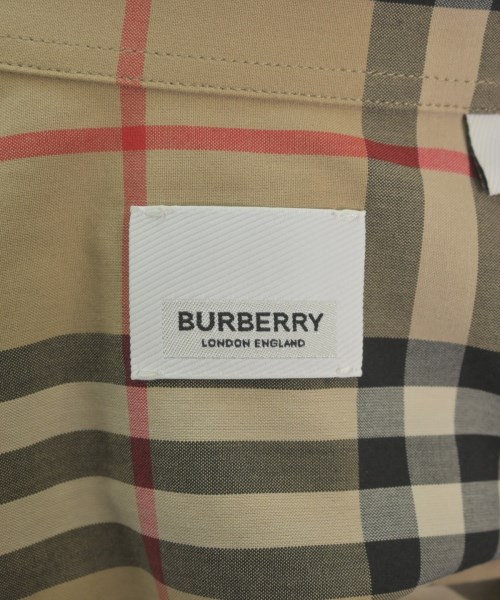 BURBERRY（バーバリー）カジュアルシャツ ベージュ サイズ:M メンズ/2200645546026