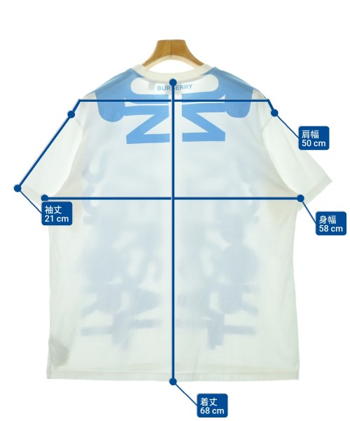 BURBERRY（バーバリー）Tシャツ・カットソー 白 サイズ:M メンズ/2200645932096