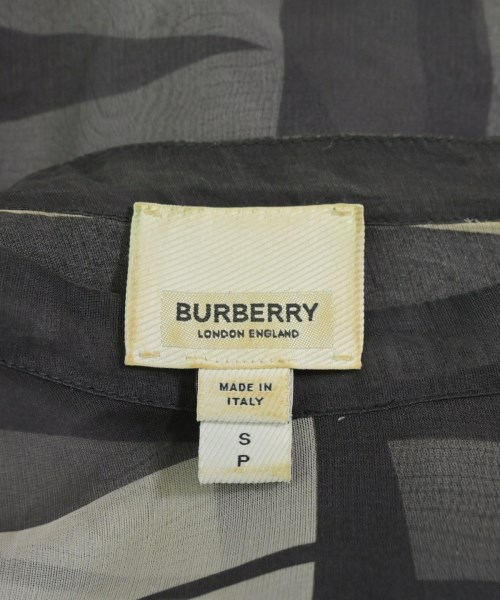 BURBERRY（バーバリー）カジュアルシャツ 黒 サイズ:S メンズ/2200645932102