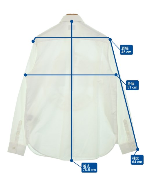 BURBERRY（バーバリー）カジュアルシャツ 白 サイズ:S メンズ/2200645932119