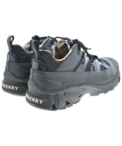 BURBERRY（バーバリー）スニーカー 黒 サイズ:EU42(27cm位) メンズ/2200645932225