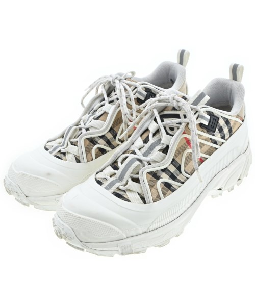 BURBERRY(バーバリー)スニーカー ベージュ サイズ:EU42(27cm位)/2200645932232
