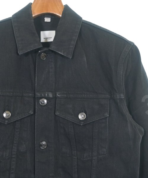 BURBERRY（バーバリー）デニムジャケット 黒 サイズ:46(M位) メンズ/2200646450049