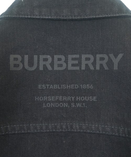 BURBERRY（バーバリー）デニムジャケット 黒 サイズ:46(M位) メンズ/2200646450049