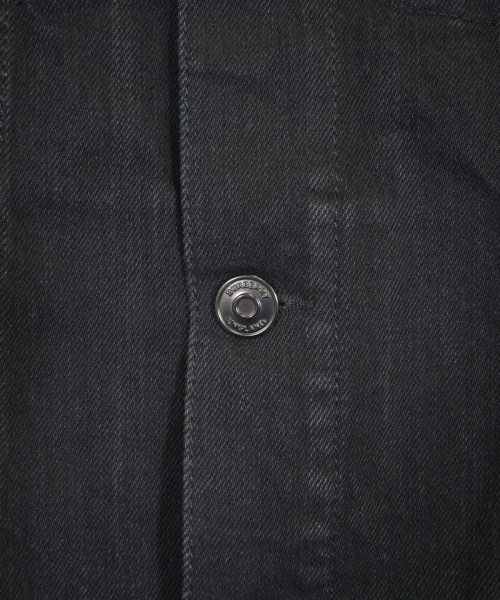 BURBERRY（バーバリー）デニムジャケット 黒 サイズ:46(M位) メンズ/2200646450049