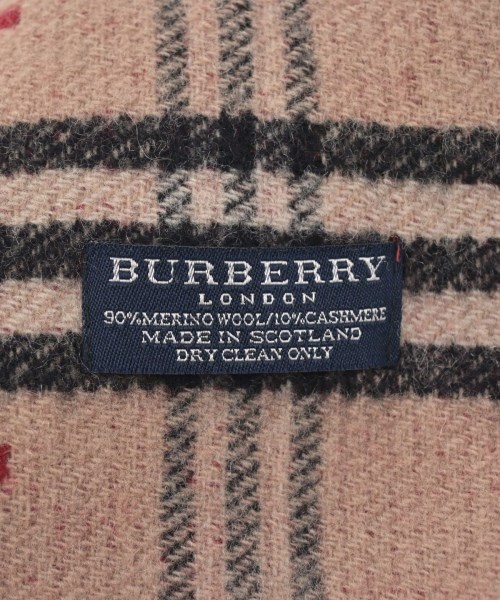 BURBERRY（バーバリー）マフラー ベージュ サイズ:- メンズ/2200646567075