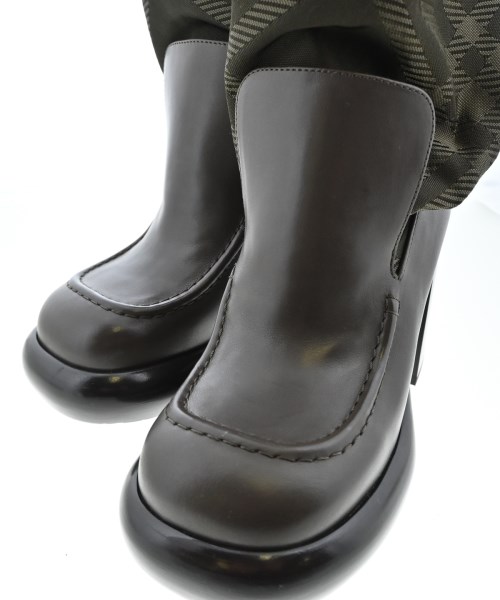 BURBERRY（バーバリー）ブーツ カーキ サイズ:EU36(22.5cm位) レディース/2200638782011