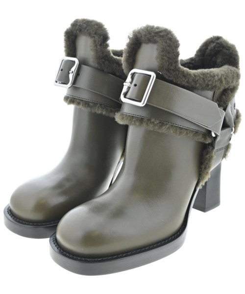 BURBERRY(バーバリー)ブーツ カーキ サイズ:EU36(22.5cm位)/2200638782028