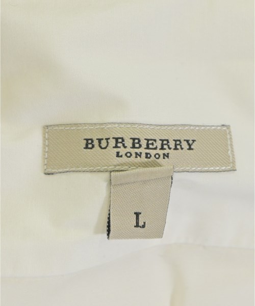 BURBERRY（バーバリー）カジュアルシャツ 白 サイズ:L メンズ/2200635441065