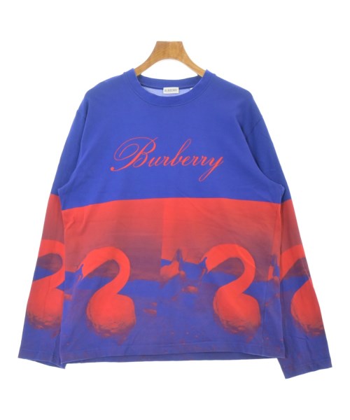 BURBERRY(バーバリー)Tシャツ・カットソー 青 サイズ:L/2200647547052