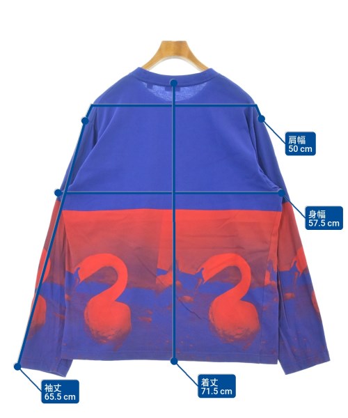 BURBERRY（バーバリー）Tシャツ・カットソー 青 サイズ:L メンズ/2200647547052