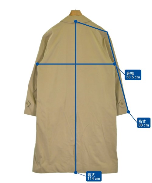 BURBERRY（バーバリー）ステンカラーコート ベージュ サイズ:-(XXL位) メンズ/2200647792025