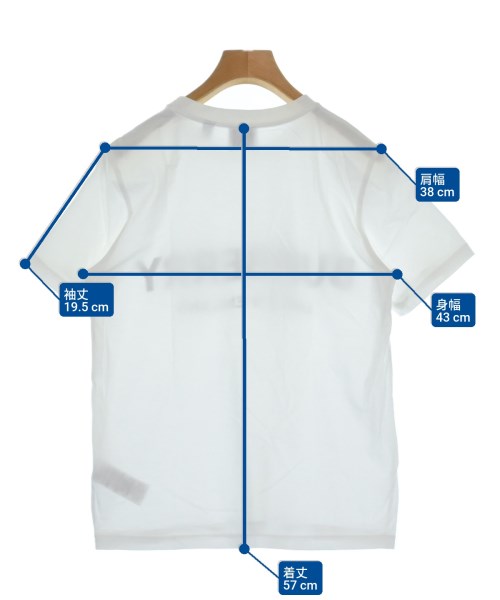 BURBERRY（バーバリー）Tシャツ・カットソー 白 サイズ:S レディース/2200649237494