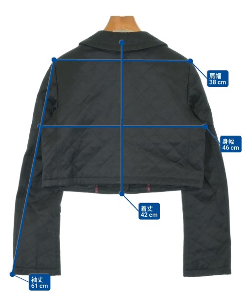 BURBERRY（バーバリー）カジュアルジャケット 黒 サイズ:40(M位) レディース/2200634064012