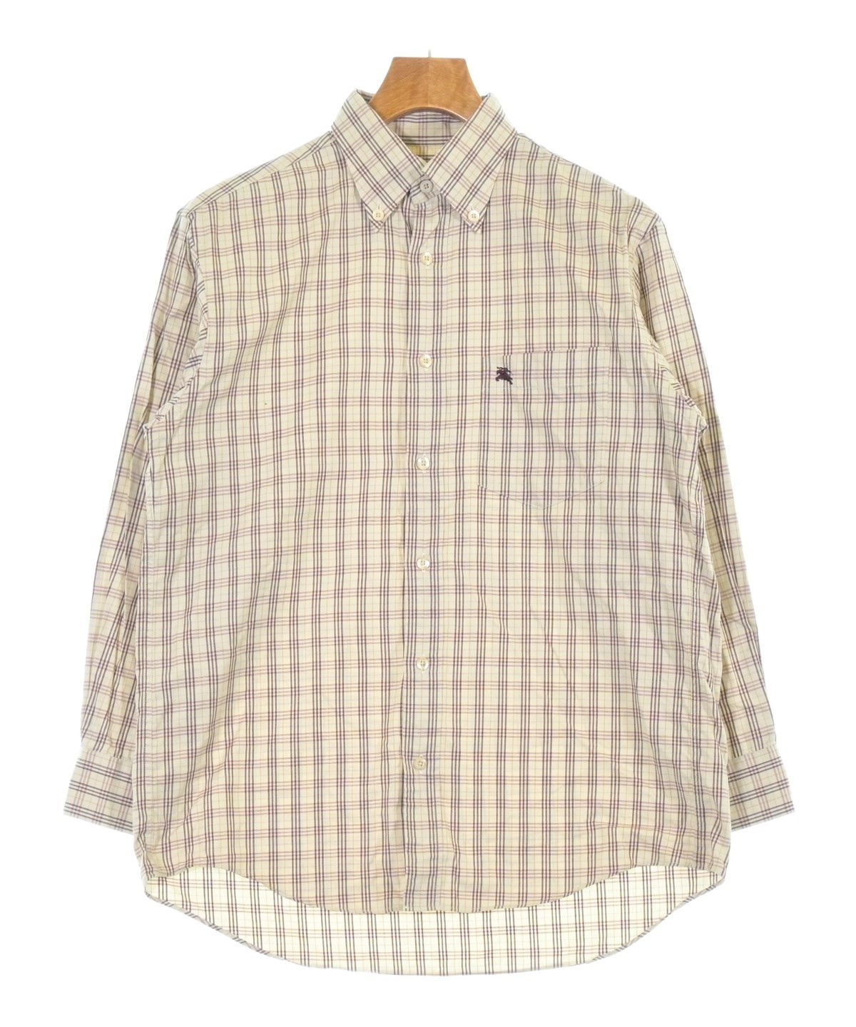 BURBERRY（バーバリー）カジュアルシャツ ベージュ サイズ:M メンズ