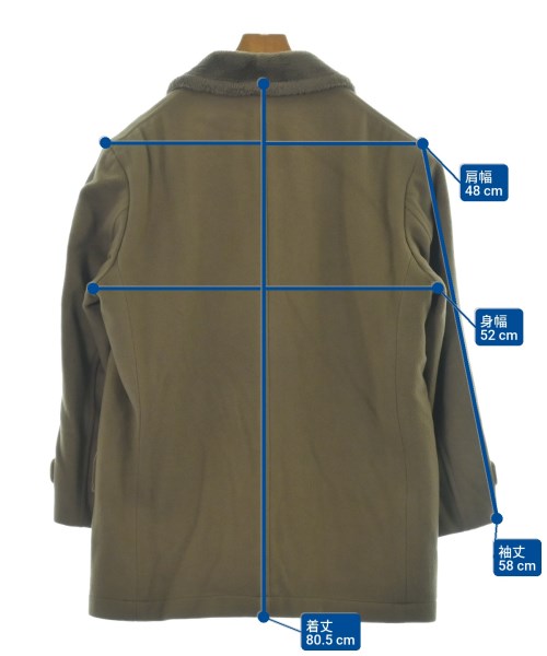 BURBERRY（バーバリー）コート 茶 サイズ:M メンズ/2200651223010