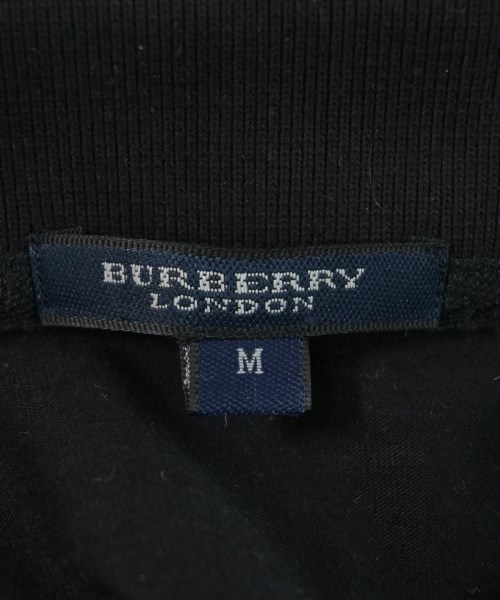 BURBERRY（バーバリー）ポロシャツ 黒 サイズ:M メンズ/2200645170047