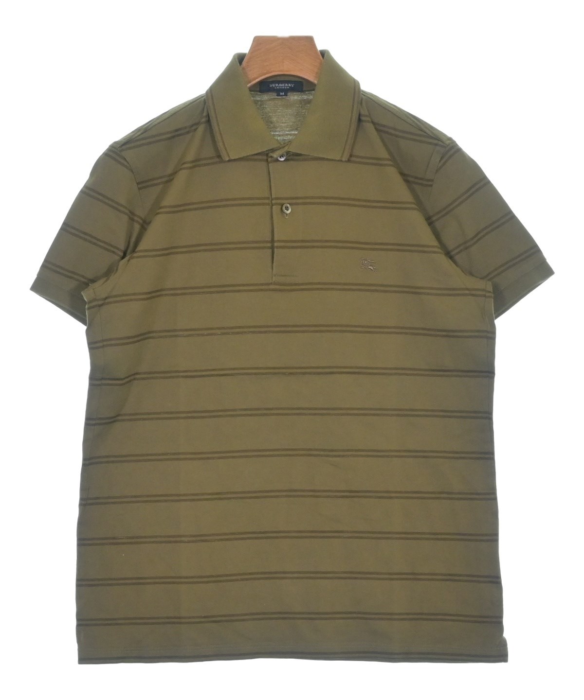 BURBERRY（バーバリー）ポロシャツ カーキ サイズ:M メンズ