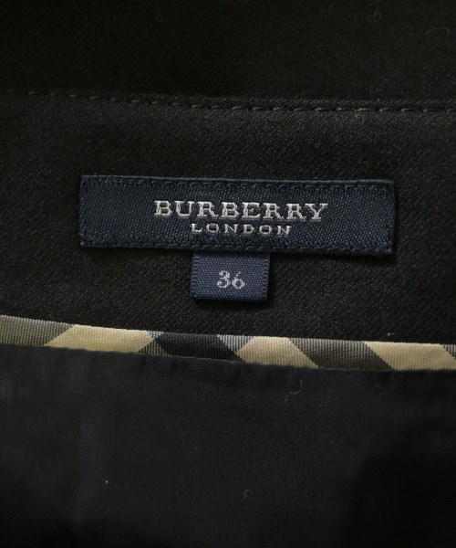 BURBERRY（バーバリー）ひざ丈スカート 黒 サイズ:36(XS位) レディース/2200643406032