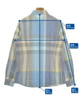BURBERRY（バーバリー）カジュアルシャツ 青 サイズ:38(S位) レディース/2200653358024