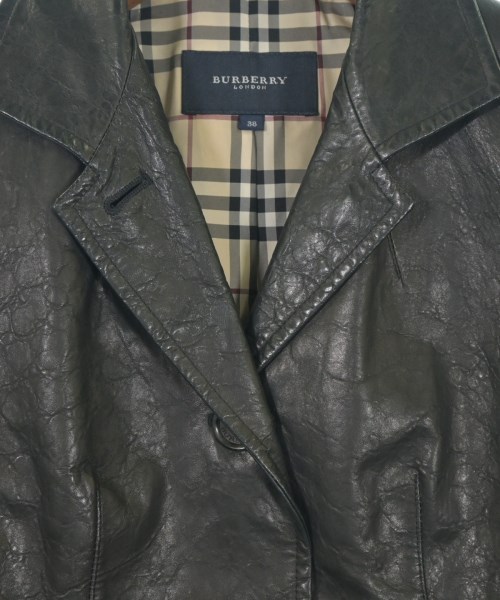 BURBERRY（バーバリー）テーラードジャケット 黒 サイズ:38(S位) レディース/2200654108017