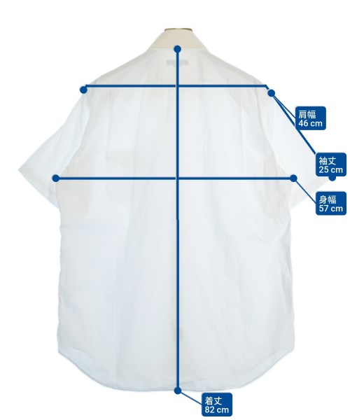 BURBERRY（バーバリー）カジュアルシャツ 白 サイズ:43(XL位) メンズ/2200654135068