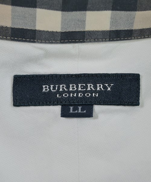 BURBERRY（バーバリー）カジュアルシャツ 白 サイズ:LL メンズ/2200654135099