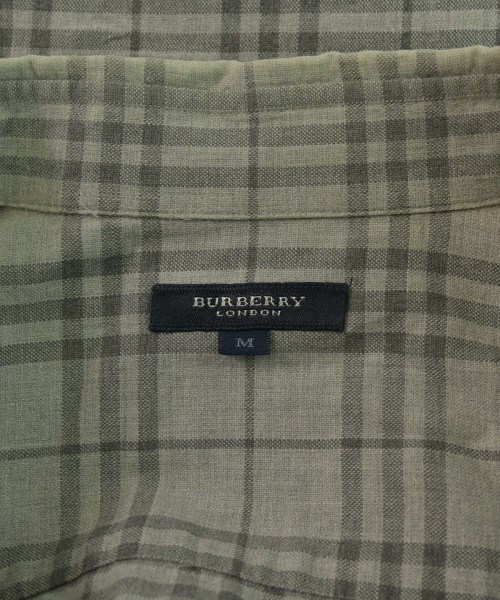 BURBERRY（バーバリー）カジュアルシャツ グレー サイズ:M メンズ/2200648848035