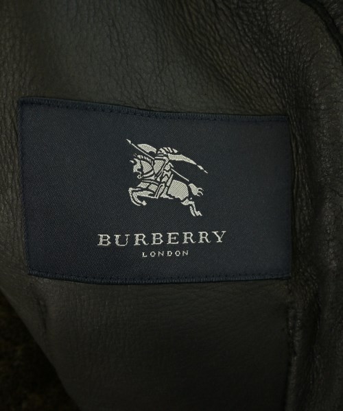 BURBERRY（バーバリー）ムートンコート 黒 サイズ:S メンズ/2200654284070