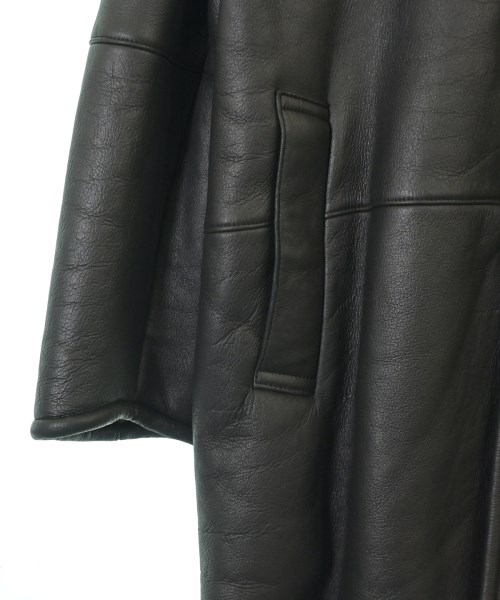 BURBERRY（バーバリー）ムートンコート 黒 サイズ:S メンズ/2200654284070