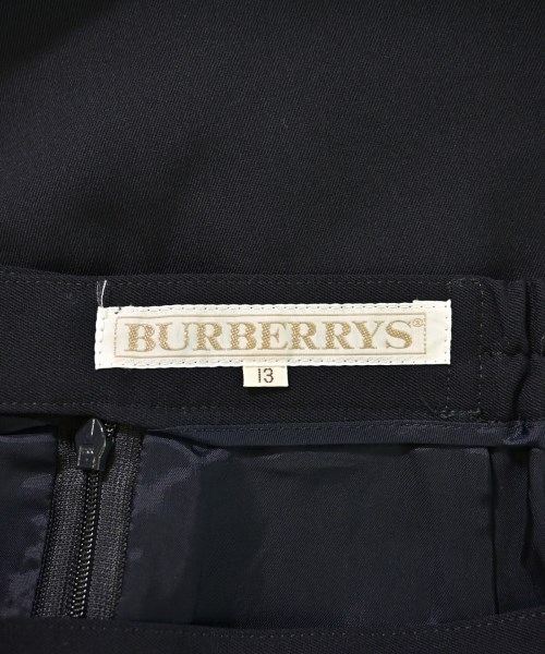 BURBERRY（バーバリー）ひざ丈スカート 紺 サイズ:3(L位) レディース/2200699636056
