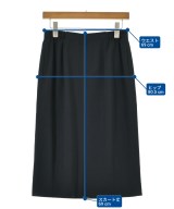 BURBERRY（バーバリー）ひざ丈スカート 紺 サイズ:3(L位) レディース/2200699636056