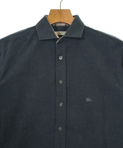BURBERRY（バーバリー）カジュアルシャツ 黒 サイズ:S メンズ/2200701929152