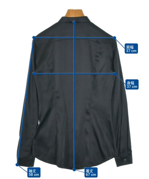 BURBERRY（バーバリー）ブラウス 黒 サイズ:34(XXS位) レディース/2200698273054