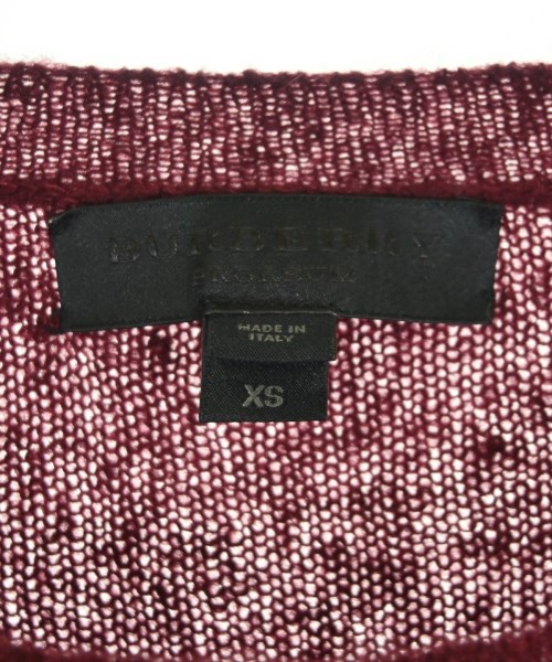 BURBERRY（バーバリー）ニット・セーター 赤 サイズ:XS レディース/2200698273078