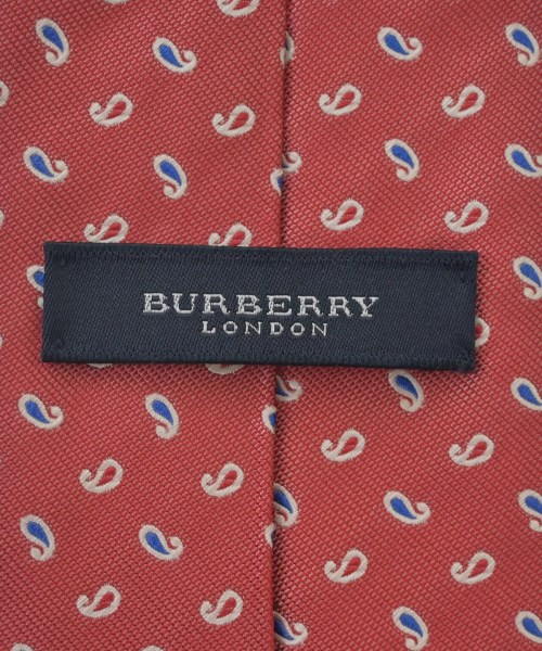 BURBERRY（バーバリー）ネクタイ 赤 サイズ:- メンズ/2200703067111