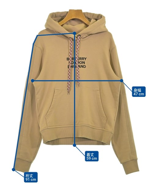 BURBERRY（バーバリー）パーカー ベージュ サイズ:XXS レディース/2200701029425