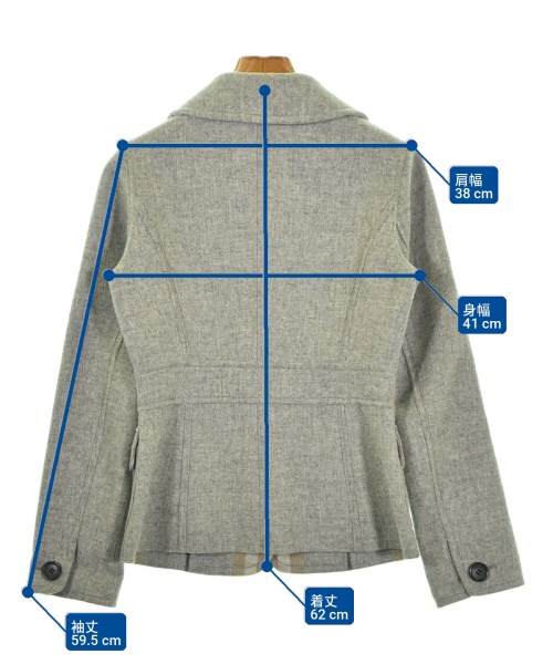 BURBERRY（バーバリー）ジャケット グレー サイズ:36(XS位) レディース/2200704279018