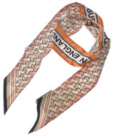 BURBERRY（バーバリー）バンダナ・スカーフ オレンジ サイズ:- レディース/2200704374034