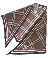 BURBERRY（バーバリー）バンダナ・スカーフ 茶 サイズ:- レディース/2200704374058