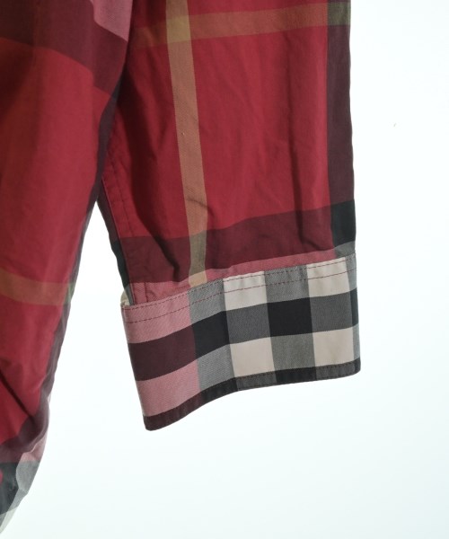 BURBERRY（バーバリー）カジュアルシャツ 赤 サイズ:XL メンズ/2200704592056