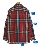 BURBERRY（バーバリー）カジュアルシャツ 赤 サイズ:XL メンズ/2200704592056