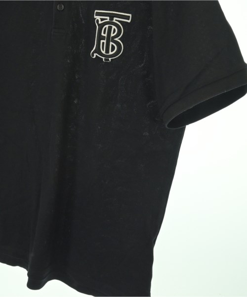 BURBERRY（バーバリー）ポロシャツ 黒 サイズ:M メンズ/2200704333116